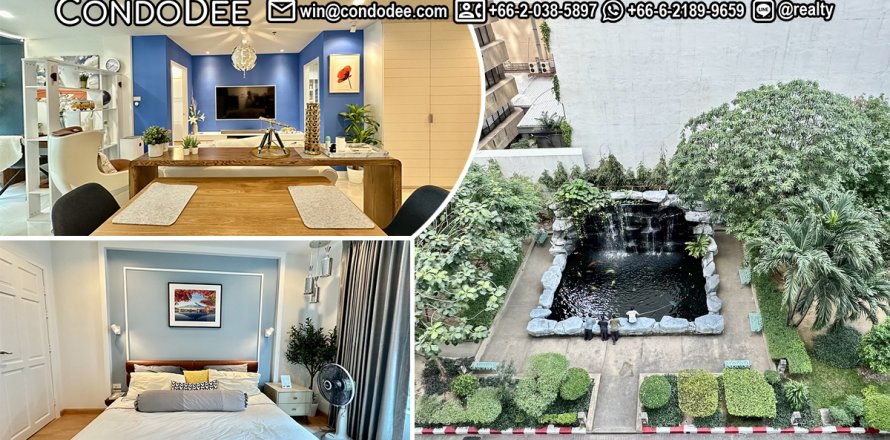 Condo à Watthana, Bangkok, Thaïlande, 2 chambres № 201040