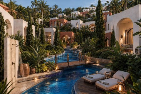 Villa auf Chaweng Beach, Ko Samui, Thailand 2 Schlafzimmer № 222447 - Foto 4
