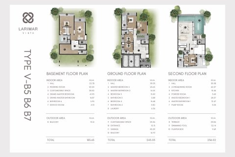 Villa in Chalong, Thailand 5 Schlafzimmer № 222450 - Foto 19