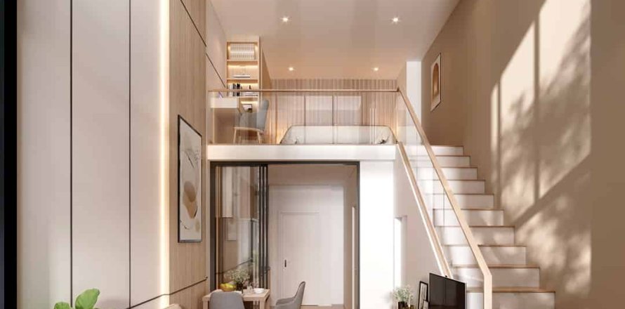 Дуплекс в Кате, Таиланд с 1 спальней  № 166477