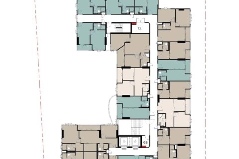 Condo à Hua Hin, Thaïlande, 2 chambres  № 166482 - photo 10