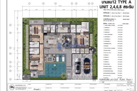 บ้านในพัทยา, ประเทศไทย 4 ห้องนอน № 196532 - รูปถ่าย 15