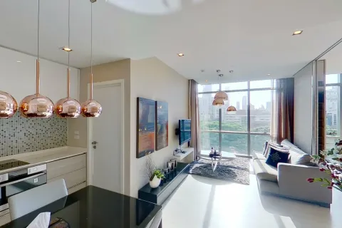 Studio dans le Condo à Watthana, Bangkok, Thaïlande  № 153300 - photo 1