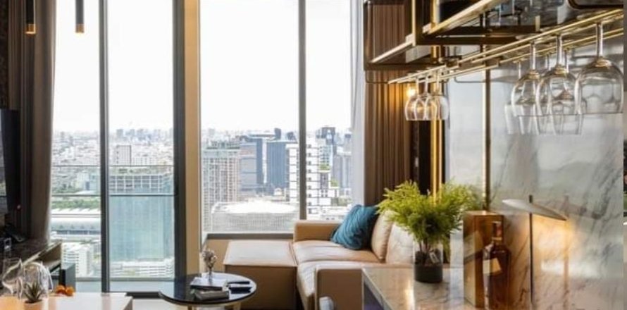 Студия в кондо в Ваттхане, Бангкок, Таиланд № 169491