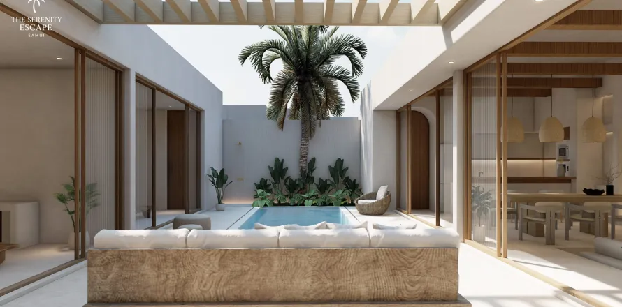 Вилла в Самуи, Таиланд с 3 спальнями  № 157906