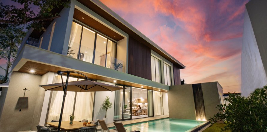 Вилла в Пхукете, Таиланд с 4 спальнями  № 153508