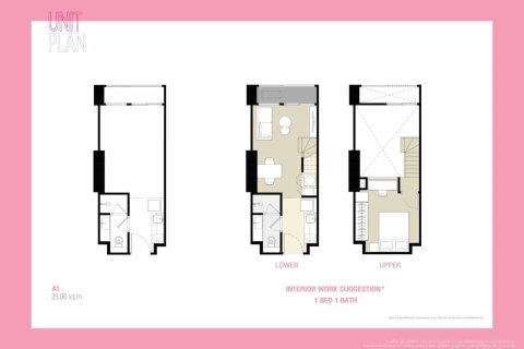 Condo à Bangkok, Thaïlande, 1 chambre  № 166680 - photo 12