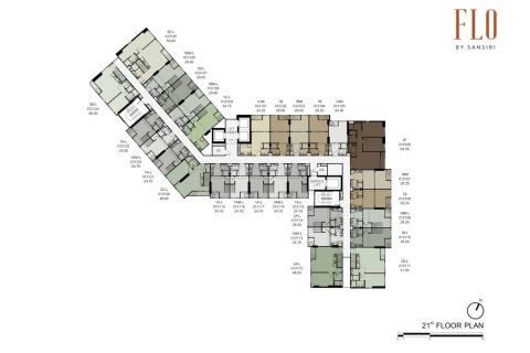 Condo à Thonburi, Bangkok, Thaïlande, 1 chambre № 166683 - photo 21