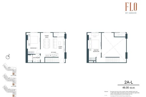 Condo in Thonburi, Bangkok, Thailand, 2 bedrooms  № 166682 - photo 10