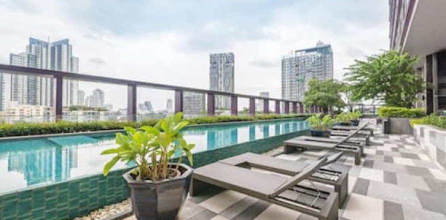 Appartement à Bangkok, Thaïlande 1 chambre № 194301