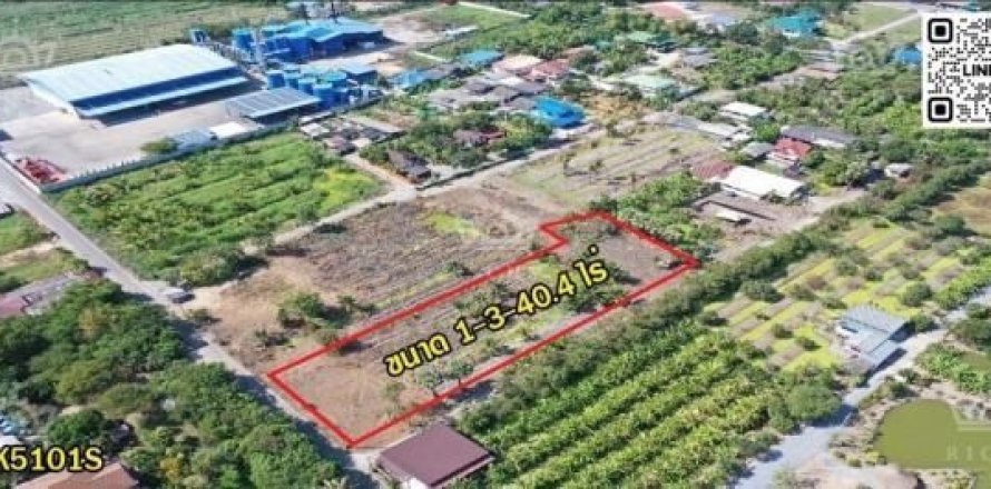 Terrain à Krathum Baen, Thaïlande 1600 m2 № 158173