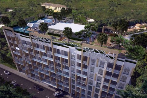 Condo à Pattaya, Thaïlande, 1 chambre à Water Park № 204561