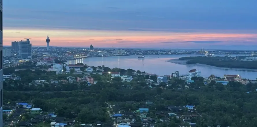 Condo à Samut Prakan, Thaïlande, 2 chambres № 163007