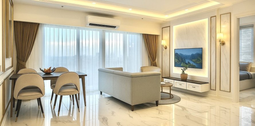 Квартира в Паттайе, Таиланд с 2 спальнями  № 147533