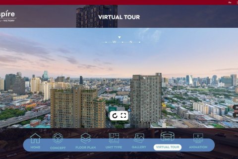 Studio dans le Condo à Phaya Thai, Bangkok, Thaïlande  № 145546 - photo 6