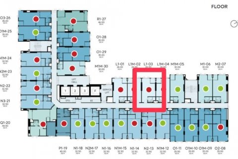 Studio dans le Condo à Phaya Thai, Bangkok, Thaïlande  № 145546 - photo 7