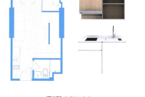 Studio dans le Condo à Phaya Thai, Bangkok, Thaïlande  № 145546 - photo 10