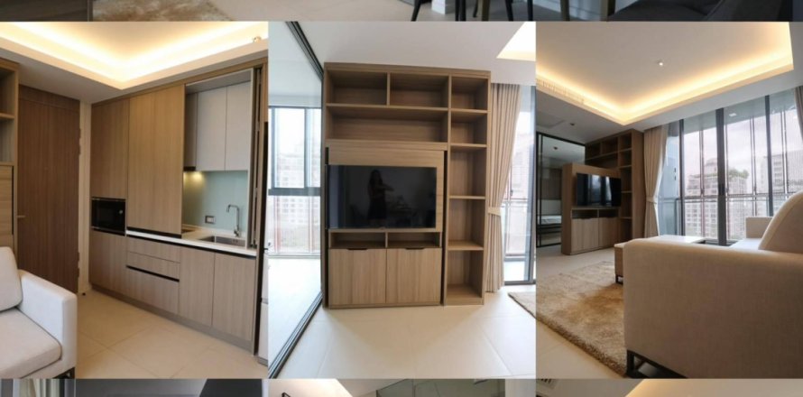 Studio dans le Condo à Watthana, Bangkok, Thaïlande  № 170625