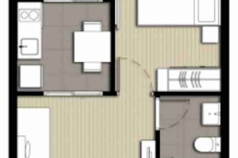 Condo à Bangkok, Thaïlande, 1 chambre № 183316 - photo 6