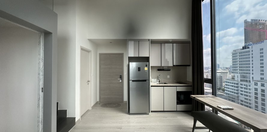 Студия в кондо в Пхая Тая, Бангкок, Таиланд № 158589