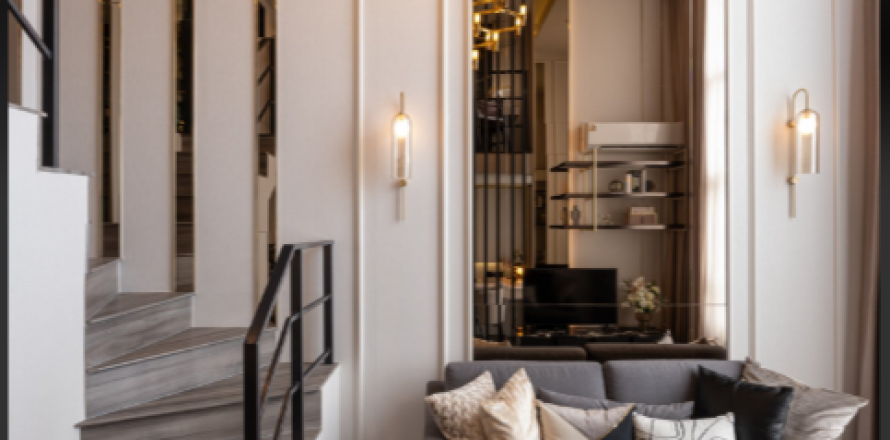 Studio in the Condo in Bang Kapi, Bangkok, Thailand  № 135786