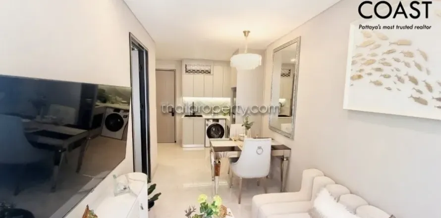 Condominio de 1 dormitorio en Jomtien Beach, Pattaya, Tailandia № 212418