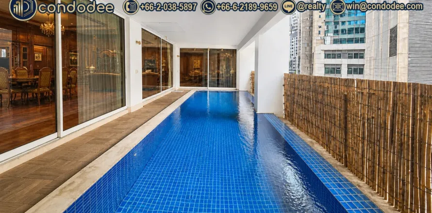 Condominio de 3 dormitorios en Watthana, Bangkok, Tailandia № 200580