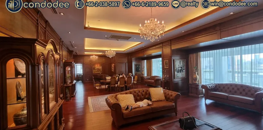 Condo à Watthana, Bangkok, Thaïlande, 3 chambres № 200580