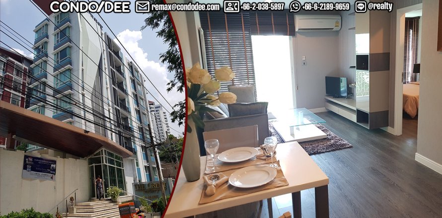 Condo à Watthana, Bangkok, Thaïlande, 1 chambre № 200581