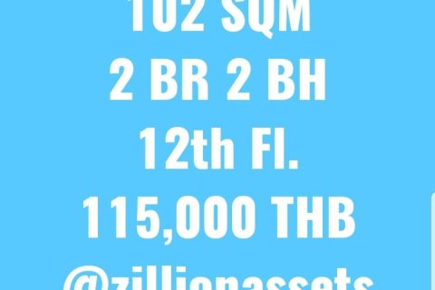 Condo in Bangkok, Thailand, 2 bedrooms  № 157507 - photo 24