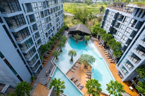 Квартира в Паттайе, Таиланд с 2 комнатами  № 168259 - фото 15