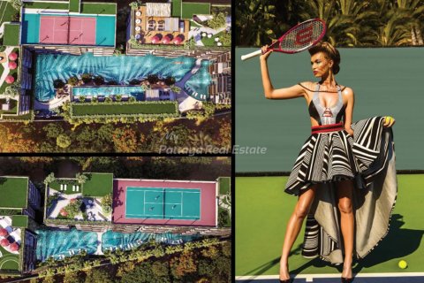 Condo à Bang Lamung, Thaïlande, 2 chambres  № 168256 - photo 6