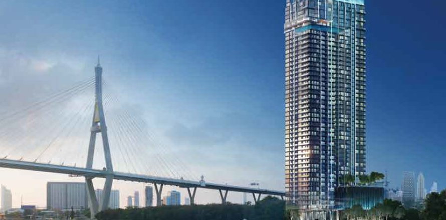 Penthouse à Bangkok, Thaïlande 3 chambres № 165451