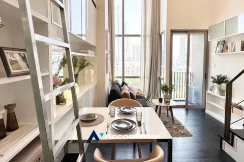 Duplex in Khlong Toei, Bangkok, Thailand 1 Schlafzimmer № 219454 - Foto 6