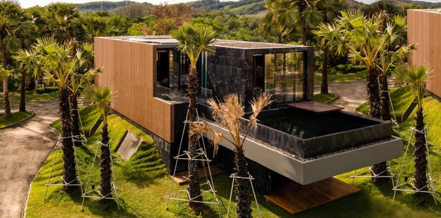 Пентхаус в Пхукете, Таиланд с 4 комнатами  № 150482