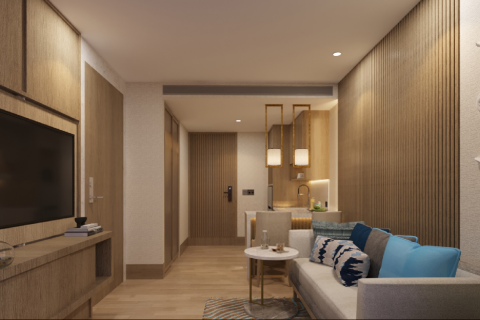 Студия в кондо в Пхукете, Таиланд № 152066 - фото 1