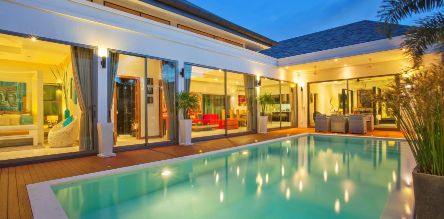 Вилла в Пхукете, Таиланд с 3 спальнями  № 152072