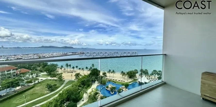 Estudio en el condominio en Pattaya, Tailandia № 213457