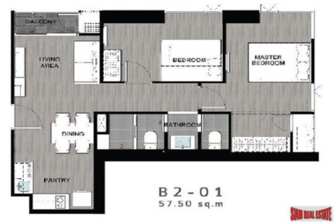 Apartment in Pattaya, Thailand 2 bedrooms № 193592 - photo 5