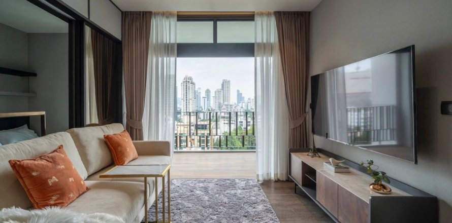 Кондоминиум с 2 спальнями в Ваттхане, Бангкок, Таиланд № 134402