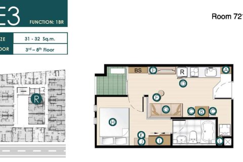 Condo in Bangkok, Thailand, 1 bedroom № 166568 - photo 10