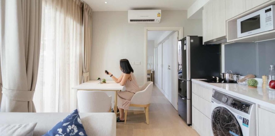 Condo à Bangkok, Thaïlande, 1 chambre  № 166573