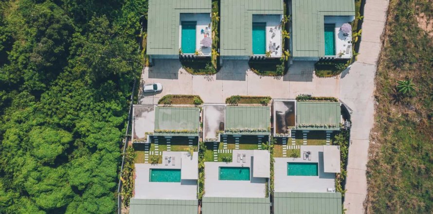 Вилла в Самуи, Таиланд с 3 спальнями  № 166101