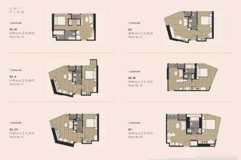 Condo à Bangkok, Thaïlande, 1 chambre  № 166099 - photo 13