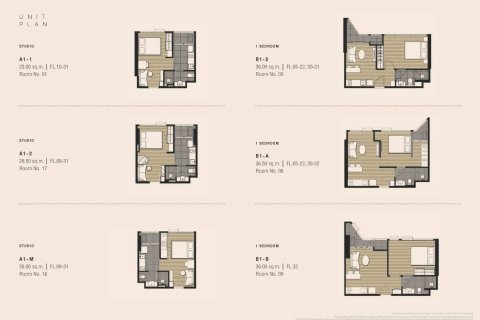 Studio à Bangkok, Thaïlande № 166100 - photo 12