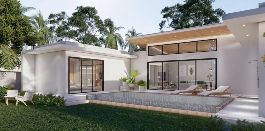 Вилла в Самуи, Таиланд с 3 спальнями  № 146850