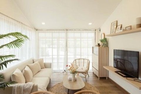 Дом в Сан-Сая, Таиланд с 3 спальнями  № 155863 - фото 5