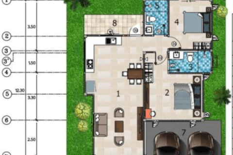 Villa in Ko Samui, Thailand 2 bedrooms № 166818 - photo 7