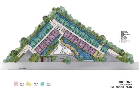 Condo à Rawai, Thaïlande, 1 chambre № 166812 - photo 19