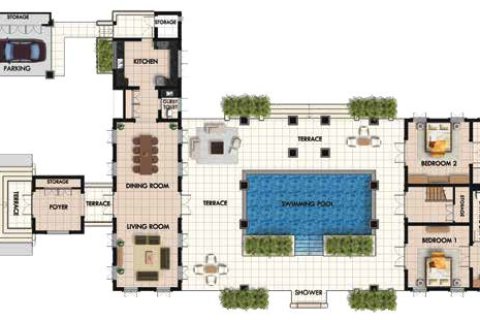 Villa à Hua Hin, Thaïlande 4 chambres № 166817 - photo 17